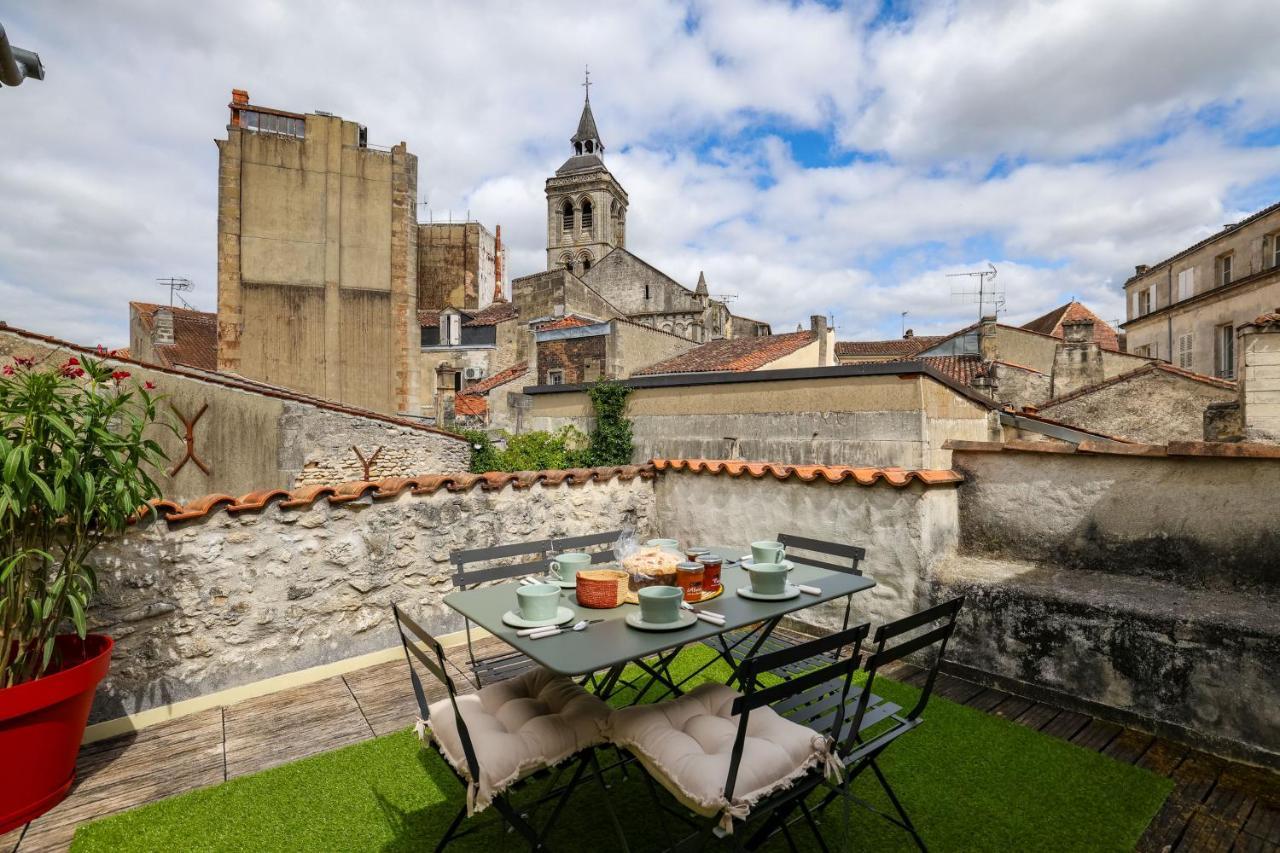 Tour Du Palais #Terrasse #Vue Cognac Exterior foto